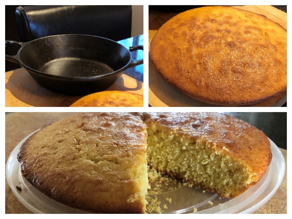 The Easy Sweet Cornbread recipe produces a sweet, slightly cakey result that I love